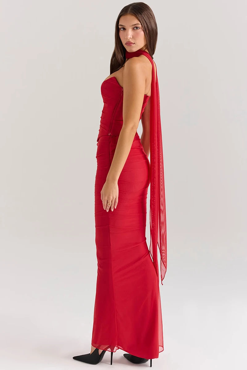 Strapless Chic Two-Piece Set