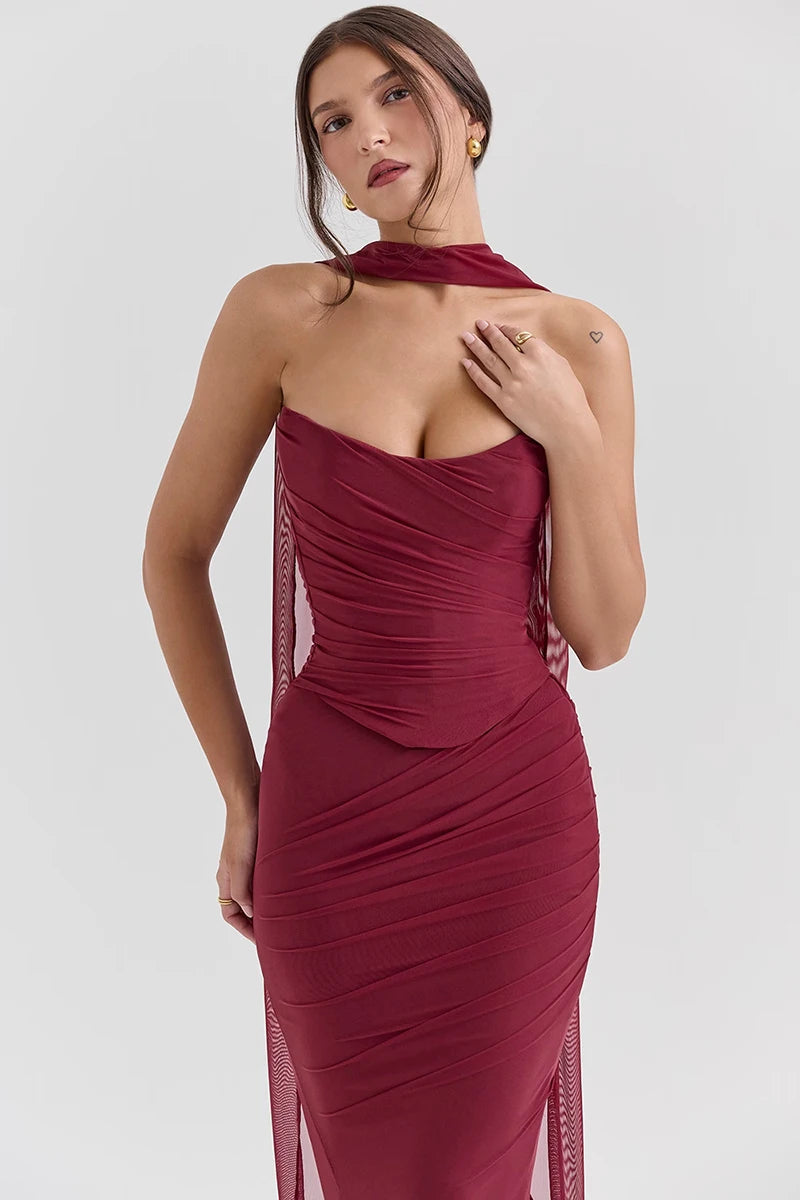 Strapless Chic Two-Piece Set