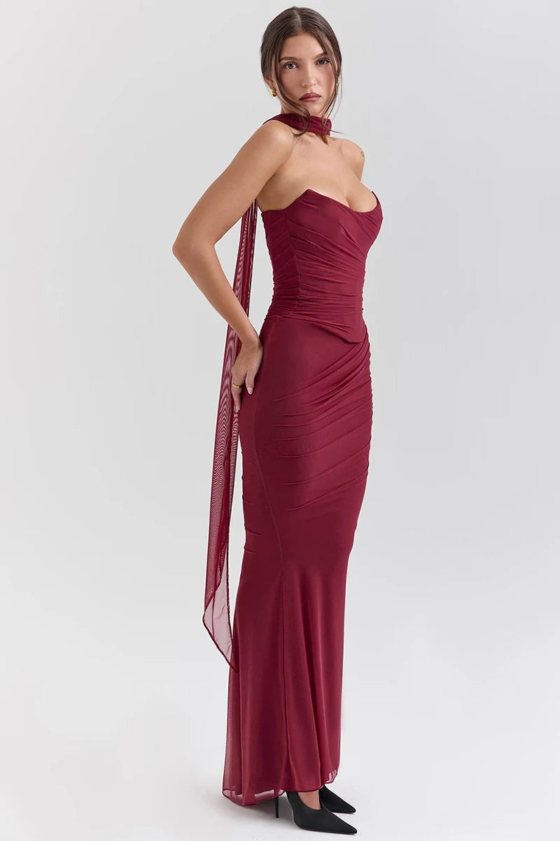Strapless Chic Two-Piece Set