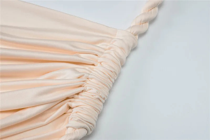 Thigh High Split Off-Shoulder Maxi Dress
