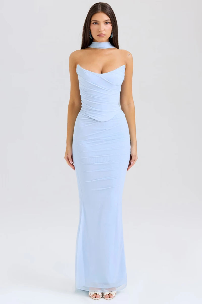 Strapless Chic Two-Piece Set
